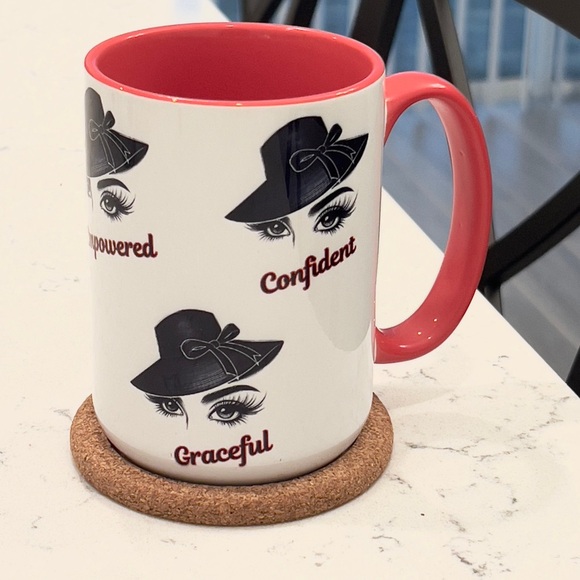 Custom Made Eyes of Allure Ceramic Mug (15 oz) - Picture 2 of 5